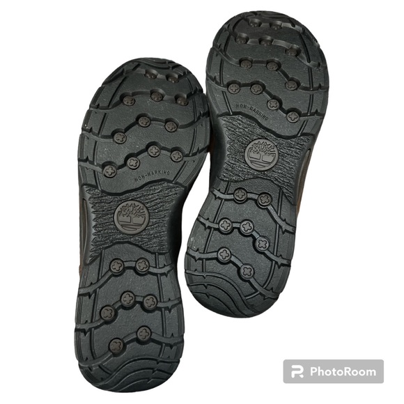 Kids’ juniors’ Timberland waterproof Mallard ankle booties 5.5 wheat brown NEW - Picture 8 of 9